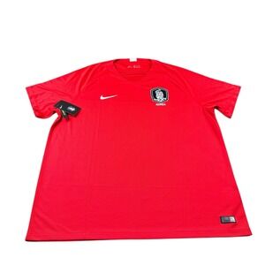 Nike Korea 2018 World Cup Home Stadium Jersey Men's Size 2XL AQ9684-696 NWT